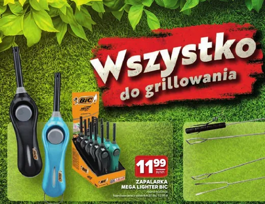 Zapalarka Mega Lighter BIC promocja w Stokrotka