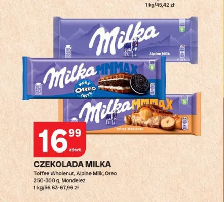 Czekolada Milka Oreo promocja w Chorten