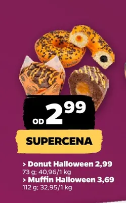 Muffin Halloween promocja w Netto