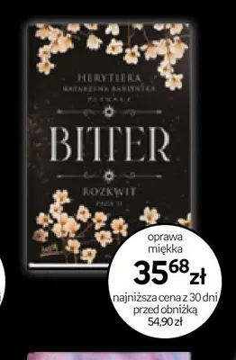 Książka Bitter oprawa miękka promocja w Empik