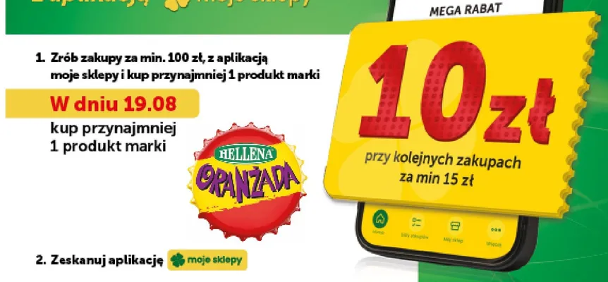 Oranżada Hellena promocja w Euro Sklep