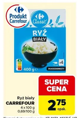 Ryż biały promocja w Carrefour Market