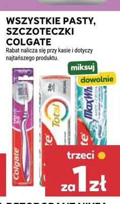 Pasta do zębów Colgate Triple Action promocja w Stokrotka