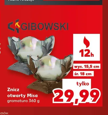 Znicz otwarty Misa Gibowski promocja w Kaufland