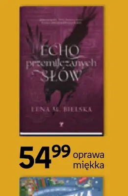 Książka Echo przemilczanych słów Lena M. Bielska oprawa miękka promocja w Empik