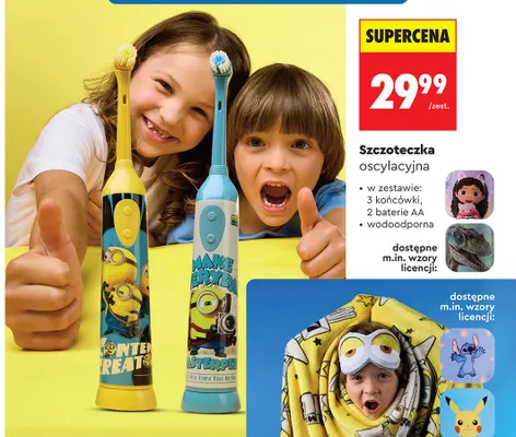 Szczoteczka oscylacyjna promocja w Biedronka