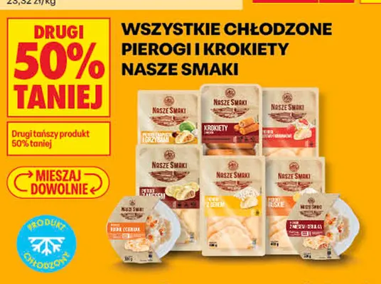 Pierogi ruskie Nasze Smaki promocja w Biedronka