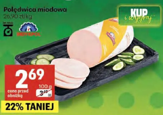 Polędwica miodowa promocja w Delikatesy Centrum