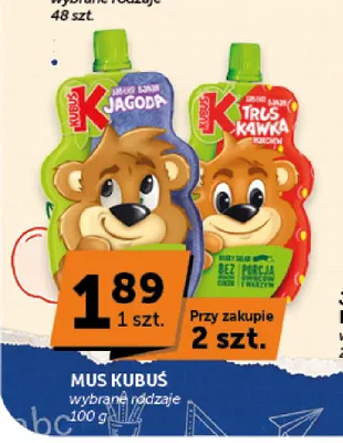 Mus Kubuś jagoda promocja w ABC