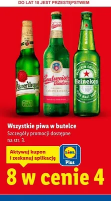 Piwo promocja w Lidl
