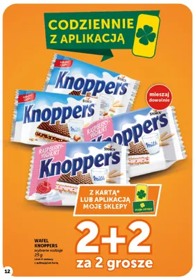 Wafel Knoppers promocja w ABC