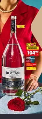 Wódka Biały Bocian promocja w Biedronka