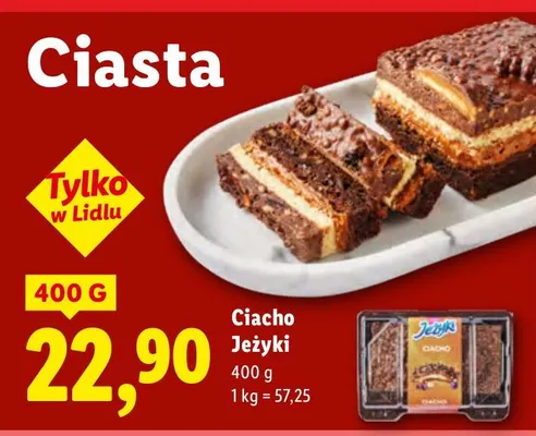 Ciacho Jeżyki promocja w Lidl