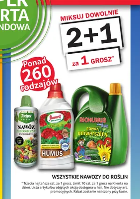 Nawozy do roślin promocja w Selgros