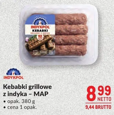 Kebabki grillowe z indyka - MAP Indykpol promocja w Makro