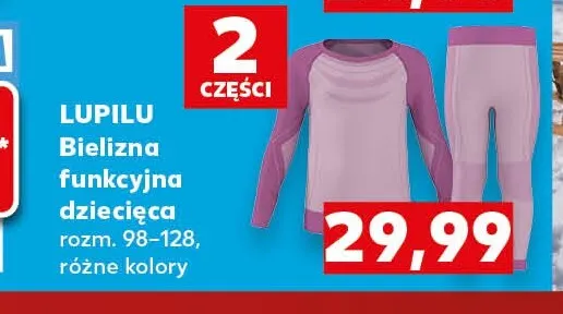 Bielizna funkcyjna dziecięca Lupilu promocja w Kaufland