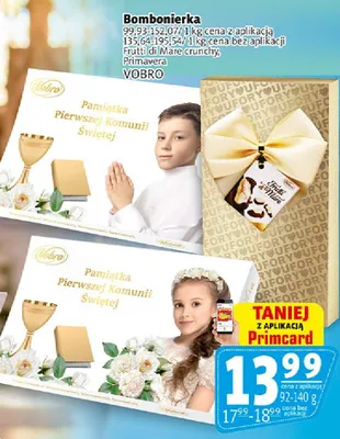 Bombonierka Primavera Vobro promocja w Prim Market