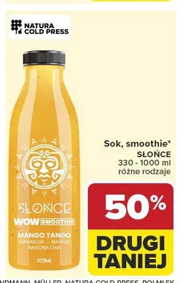 Sok Słońce promocja w Carrefour Market