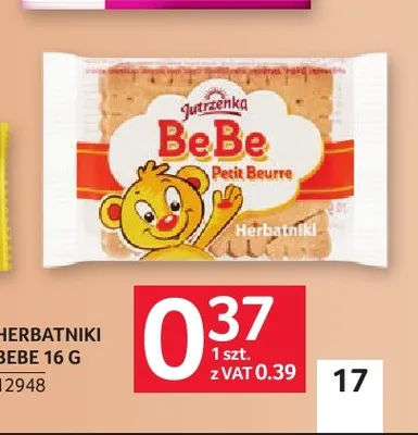 Herbatniki Bebe Jutrzenka promocja w Selgros
