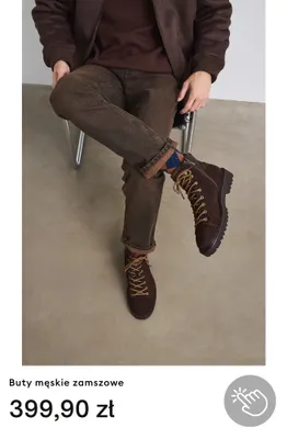 Buty męskie zamszowe promocja w Medicine