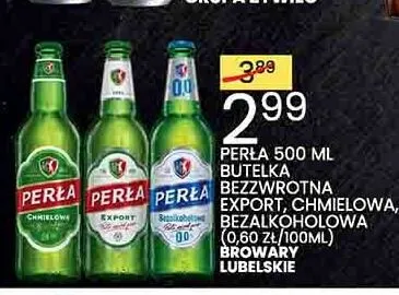 Piwo Perła Chmielowa promocja w Wafelek
