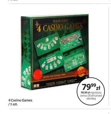 4 Casino Games Classic promocja w Empik