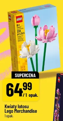 Klocki Kwiaty lotosu Lego Merchandise promocja w POLOmarket
