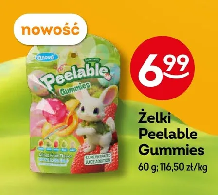 Żelki Peelable Gummies promocja w Żabka