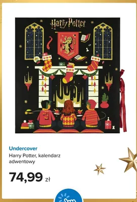 Kalendarz adwentowy Harry Potter Undercover promocja w Smyk