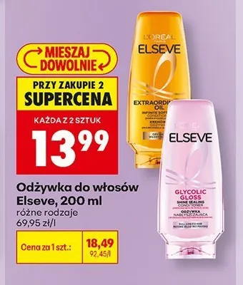 Odżywka do włosów L'Oreal Elseve Extraordinary Oil promocja w Biedronka