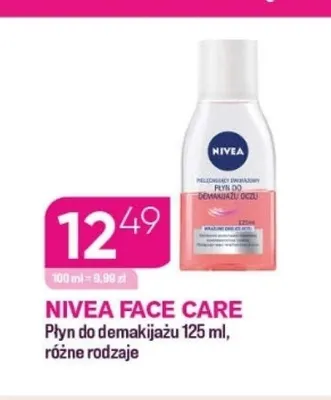 Płyn do demakijażu NIVEA Face Care 125ml promocja w Drogerie Koliber