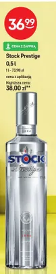 Wódka Stock Prestige promocja w Żabka