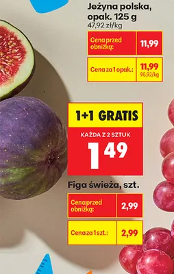Figi świeże promocja w Biedronka