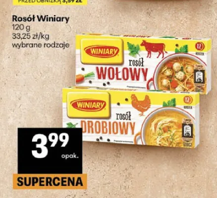 Rosół wołowy Winiary promocja w Delikatesy Centrum