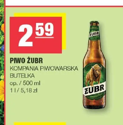 Piwo Żubr promocja w SPAR