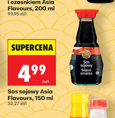 Sos sojowy Asia Flavours promocja w Biedronka