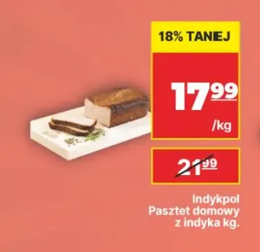 Pasztet domowy z indyka Indykpol promocja w API Market