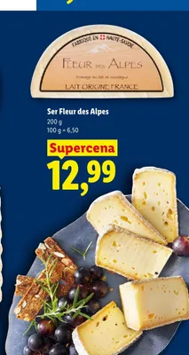 Ser Fleur des Alpes promocja w Lidl