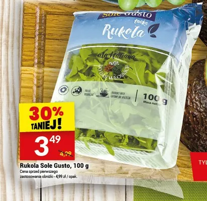 Rukola Sole Gusto promocja w Twój Market