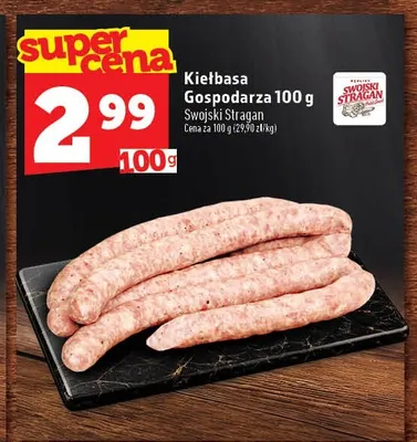 Kiełbasa Gospodarza Swojski Stragan promocja w TOPAZ