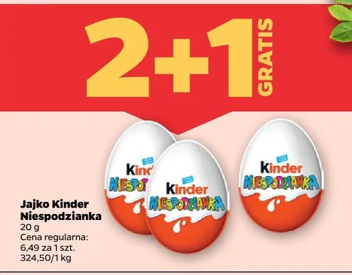 Jajko Niespodzianka promocja w Netto