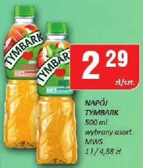 Napój wybrane rodzaje promocja w Chorten