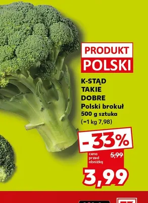 Brokuł polski K-Stąd Takie Dobre promocja w Kaufland