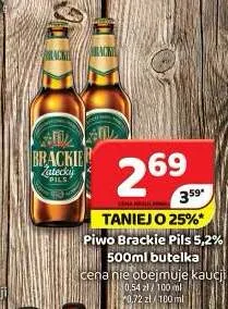 Piwo Brackie Pils 5,2% promocja w Delfin