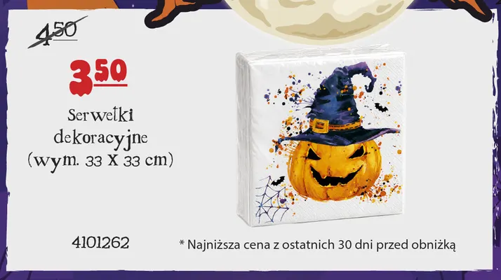 Serwetki dekoracyjne 33x33 cm promocja w MR. DIY