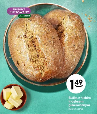 Bułka z niskim indeksem glikemicznym promocja w Żabka