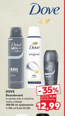 Dezodorant w sprayu Dove Original promocja w Kaufland