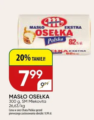 Masło osełka polska promocja w Chata Polska