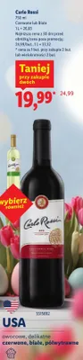 Wino białe półwytrawne promocja w Lidl