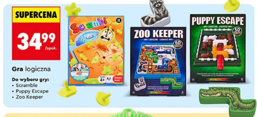 Gra logiczna Puppy Escape promocja w Biedronka